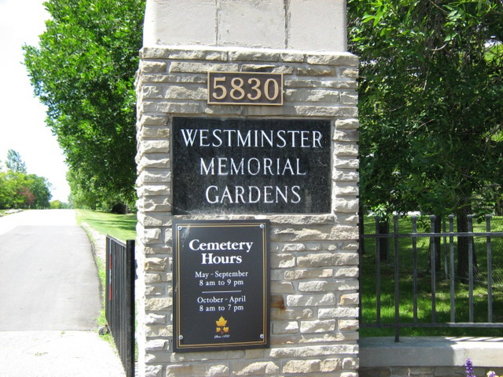 Toronto (Westminster) Memorial Park | Cemetery Details | CWGC