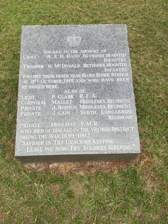 Vryheid Cemetery | Cemetery Details | CWGC