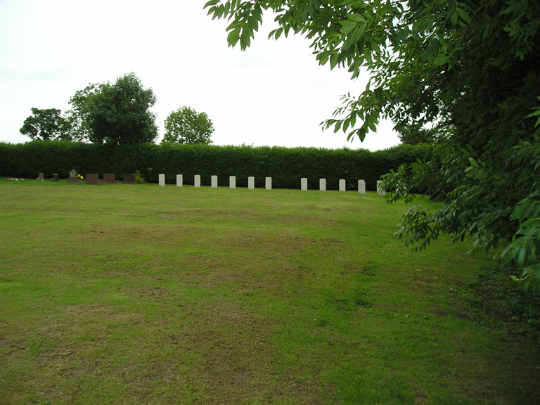 Burton On The Wolds Burial Ground Cemetery Details CWGC