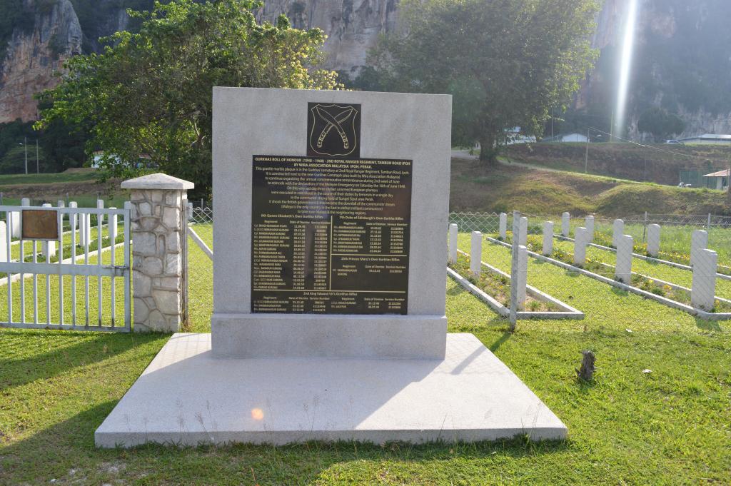 Suvla Lines Gurkha Cemetery, Ipoh 